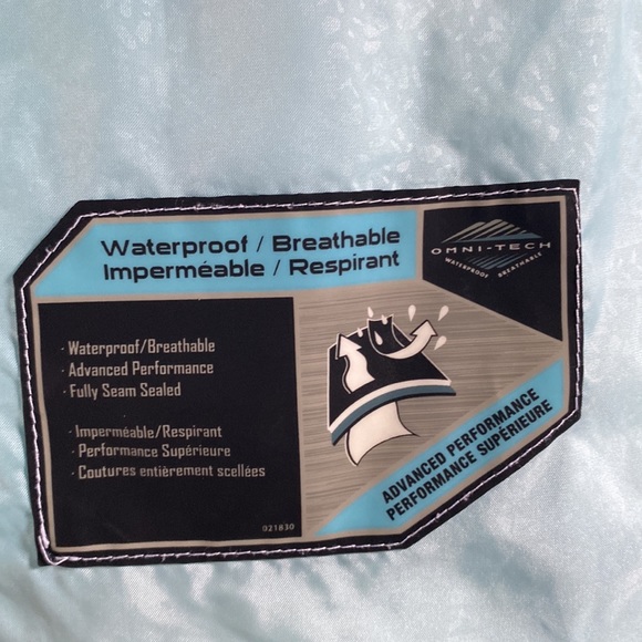 Columbia Jacket Women’s Size S Blue Full Zip Outdoor Windbreaker Ladies Sports S - Picture 9 of 12